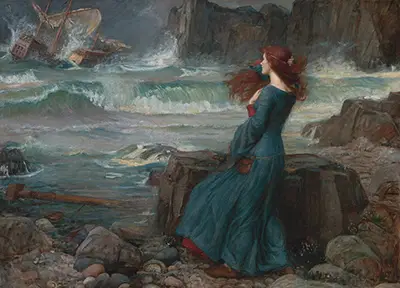 Miranda - The Tempest John William Waterhouse